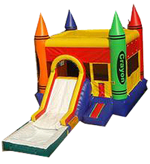 Crayon w/ Slide and BB Hoop and Water Tub