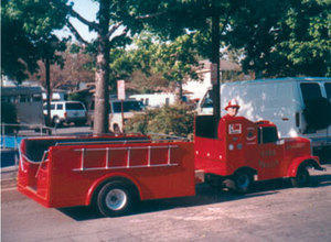 Fire Engine Trackless Ride