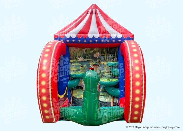 Carnival Game Frog Launcher