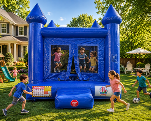 9 foot x 9 foot Small Blue Castle 