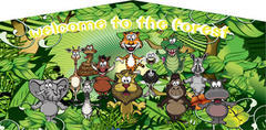 Happy Jungle Family Pan