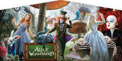 Alice in Wonderland Panel