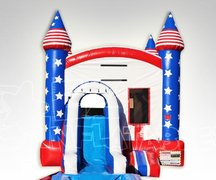 American Jump w/ Slide and Hoop