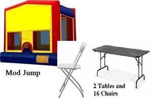 Mod Fun Pack 6   2 Tables and 16 Chairs