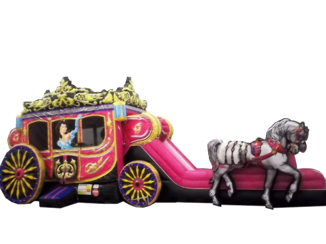Princess Carriage with Horses