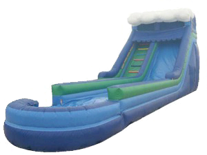 16 foot Water Slide with built in Slip and Dip