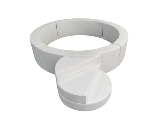 Small Ball Pit Circle White