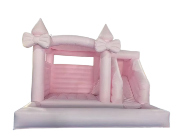 Kingdom Combo Bounce House Pink