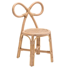 Rattan Bow Chair Natural