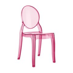 Kids Ghost Chair Pink