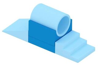 Blue Tunnel Slide