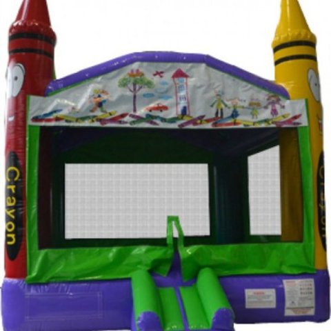 Crayon Bounce House