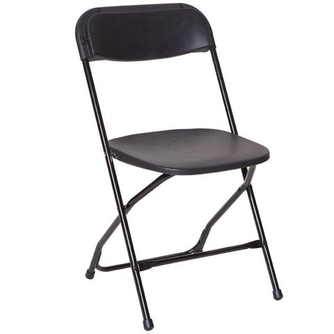 Black Folding Chairs