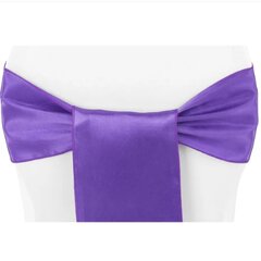 Purple Satin Sash