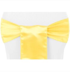 Yellow Satin Sash