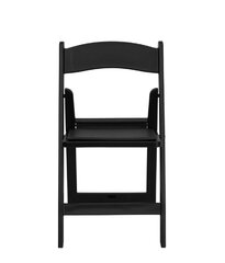 Black Resin Folding Chairs