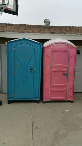 Portable Bathroom - Pink