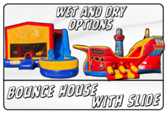 Bounce House Slide Combo