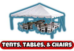 Tents Tables and Chairs