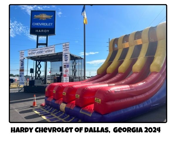 Huge Dry Inflatable Slide Great for big Corporate Events  