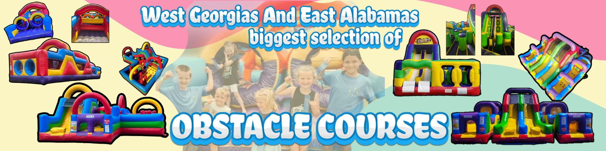 Obstacle Course Rental in Temple, Villa Rica, Douglasville, Carrollton, Dallas, and Hiram, Georgia By B&B Events and Rentals 