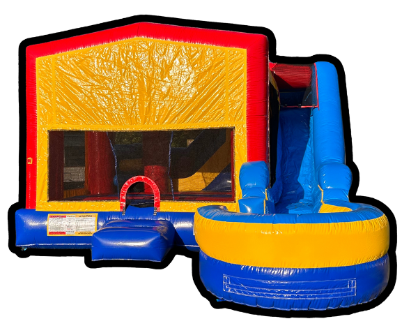 Bounce House with Water Slide