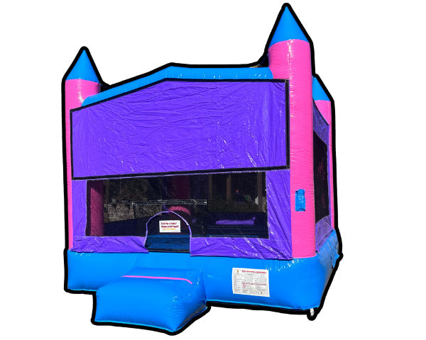 Pink and Purple Bounce House 