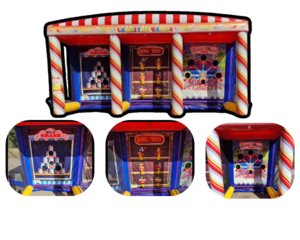 3 Game Carnival Booth