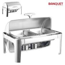 ROLL TOP CHAFING DISH W/ FUEL