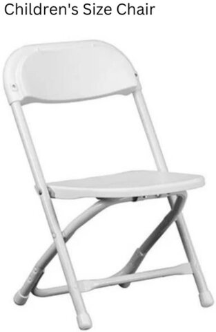 WHITE CHILDREN CHAIRS