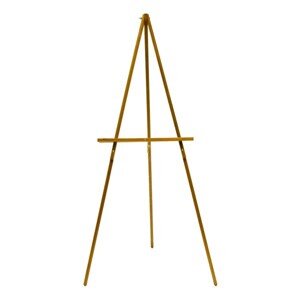 Easel, folding aluminum-Gold