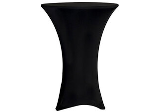 BLACK SPANDEX LINEN FOR COCKTAIL TABLE