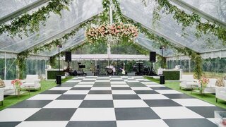 Black and White Dance Floor