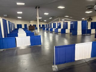 Pipe and Drape Booth