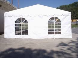 Tent Side Wall 8X20 ft. w/ Window