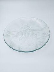 Clear Dinner Plate