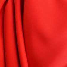 Poly 120" Round Tablecloth Red