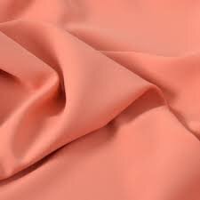 Poly 90" Round Tablecloth Salmon