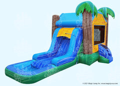 Tropical Breeze Bounce House Combo Dry