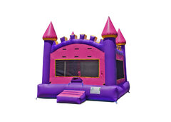 Pink Princess Castle 15ft Bounce House 