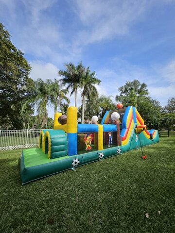 40 Ft Sports Obstacle Course