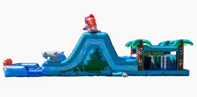 48 Ft Tiki Tovi Obstacle Course