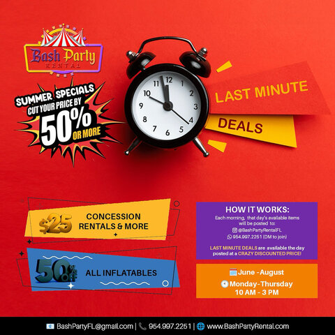Last Minute Deals