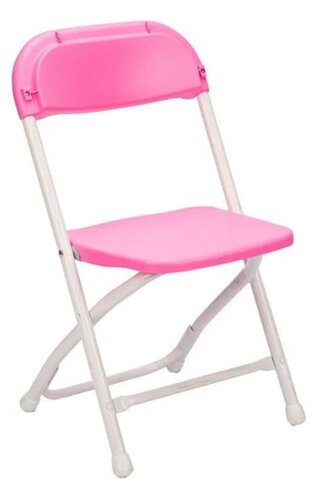 Pink Childrens Folding Chair