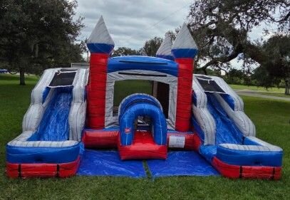 Fire and Ice Dual Slide Kids Combo