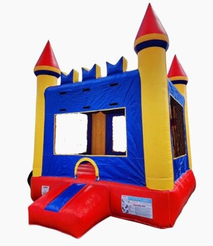 Multi Color Bounce House 13x13 