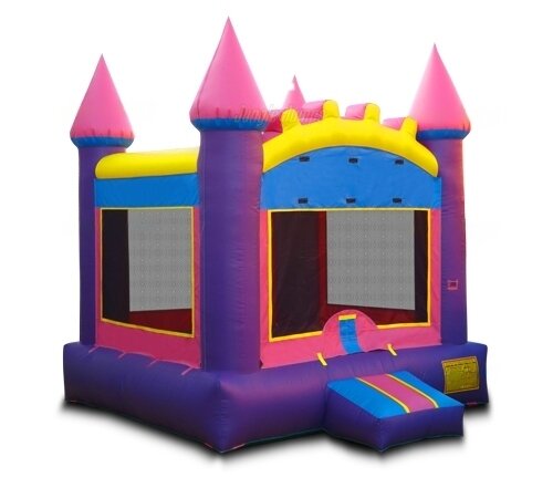 Pink Princess Castle Bounce House