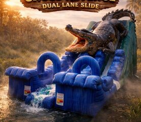 22ft Crocs Revenge Dual Slide 