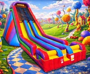 28FT Wonderland Waterslide 