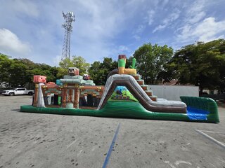 47 Ft Minecraft Obstacle Course